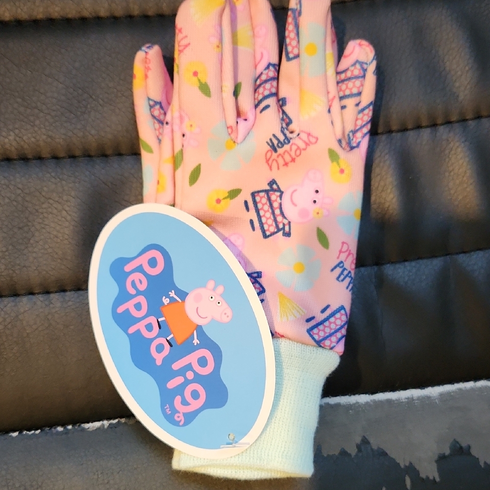 Peppa Pig Pink Gloves